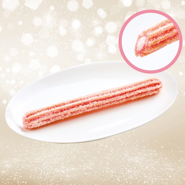 ストロベリークリームチュロス